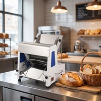 Équipement de découpe de pain et de toast OUTE pour table, avec lame en acier inoxydable, fonctionnement stable, pour boulangerie et atelier