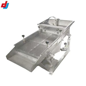 เครื่องกำจัดสิ่งเจือปนในเมล็ดข้าวทำความสะอาดง่ายเกรดอาหารเครื่องสั่นแบบเส้นตรง - Product Image 5