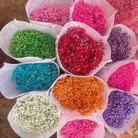 Groothandel Gedroogde Gypsophila Bloemboeket Meerdere Kleuren Gedroogde Bloemen Kerst Valentijn Pasen Cadeau Huis Bruiloft Decoratie