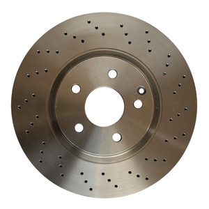 Khoan Chéo 2214211712 Cánh Quạt Phụ Tùng Ô Tô Phía Trước 335Mm Thay Thế Đĩa Phanh Rotor Cho Mercedes W221 S250 S300 S320 S350 S400 - Product Image 1