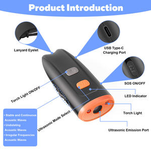 IPetDog جديد محسن في الهواء الطلق حيوان أليف صغير بالتحكم في النباح بالموجات فوق الصوتية جهاز منع النباح منتج الحيوانات الأليفة جهاز تدريب الكلاب - Product Image 2