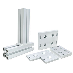 4040 алюминиевый профиль, прямоугольная Соединительная пластина 3030, фиксирующая пластина 2020 внутренней стыковочной арматуры, режущая пластина - Product Image 1