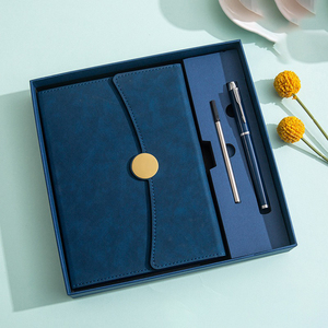 ชุดของขวัญส่งเสริมการขาย IStapromo ของขวัญโลโก้โลหะแบบกำหนดเอง ชุดของขวัญธุรกิจสำหรับกิจกรรมส่งเสริมการขาย สมุดโน้ตปกแข็ง A5 ชุดกล่องของขวัญ - Product Image 4