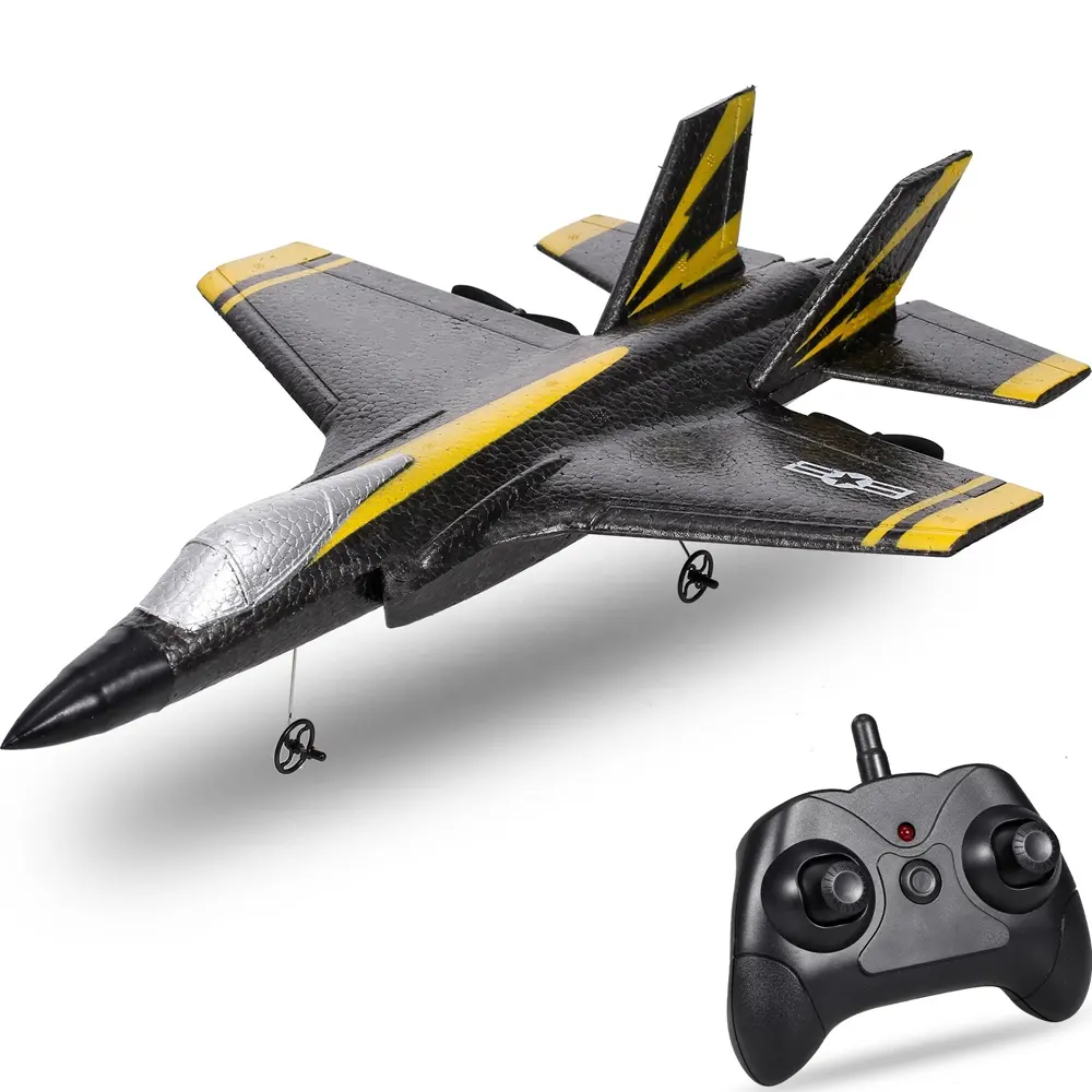 Fancyes Wltoys XK A180 F22 Aircraft Model Brushless Motor Fixed Wing Glider 3D/6G Remote Control Airplane Plane Jet Fighter 2.4Ghz RTF Gifts for Kids Adults