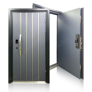 Puertas de seguridad de acero de lujo para entrada Exterior, diseño residencial, alta calidad, barato - Product Image 6