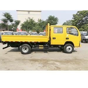 CLW Diesel Double Cabin Fence Cargo Truck 4X2 Stake Fence Truck For Multi-purpose Cargo Haulage - Product Image 3