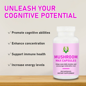 Cápsulas Mushroom Max Personalizadas de Marca con Agaricus Blazei y Antrodia Camphorate que Promueven las Capacidades Cognitivas, Cápsulas de Cola de Pavo - Product Image 5