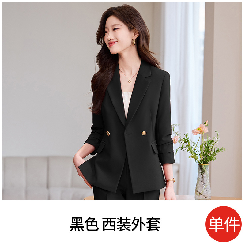 black suit