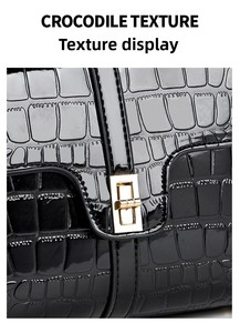 Borsa a <span class=keywords><strong>Tracolla</strong></span> <span class=keywords><strong>Mini</strong></span> in Pelle PU Personalizzata per Donna, Impermeabile, Monocolore, Stile Vintage, Autunno 2025 - Product Image 2