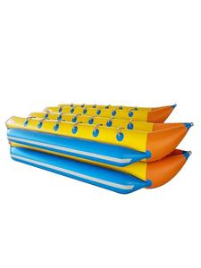 <span class=keywords><strong>Bateau</strong></span> banane gonflable Ridewave 5m 10 <span class=keywords><strong>places</strong></span> à double rangée, remorquable, qualité supérieure, thermosoudé, pour jeux aquatiques en extérieur et centres de villégiature - Product Image 2