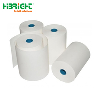 Papier thermique POS sur mesure pour supermarchés, simple couche, 80x80mm, multi-grammage, pour terminaux de point de vente Hibright HBE-POS-AC