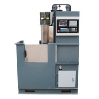 Machine de trempe par induction à haute fréquence, équipement de durcissement des métaux, traitement thermique contrôlé par PLC, trempeuse industrielle