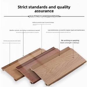 <span class=keywords><strong>Pannelli</strong></span> da Parete Moderni <span class=keywords><strong>per</strong></span> Esterni Impermeabili Anti-Corrosione, <span class=keywords><strong>in</strong></span> Composito PVC-<span class=keywords><strong>Legno</strong></span> WPC, Anti-Umidità, <span class=keywords><strong>per</strong></span> Muri Esterni di Ville - Product Image 5