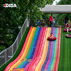 Manèges non motorisés pour tous les âges : Toboggan tubulaire arc-en-ciel pour parcs écologiques et stations touristiques - Product Image 6