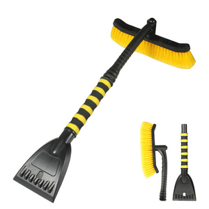 Autodragons 2 en 1, grattoir pour pare-brise de voiture, camion, SUV, 27 pouces, brosse à neige pour voiture avec grattoir à glace, nettoyeur de pare-brise de voiture - Product Image 5