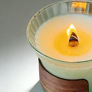 Ventes chaudes, bougies en verre personnalisées avec logo, parfumées, luxe, best-sellers, bougies parfumées à la soja, aromathérapie, marque privée de luxe - Product Image 2