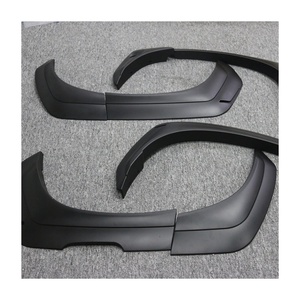 KQD Brand Wholesale 4x4 Car Accessories ABS <b>Plastic</b> Black <b>Wheel</b> Arch Fender Flare for MITSUBISHI Pajero Sport 2016-on - Product Image 1