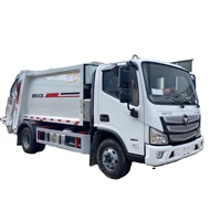 Camion compacteur de déchets Foton Aumark de taille moyenne 4x2 à chargement arrière
