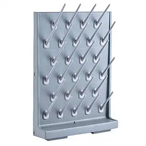 Hóa học phòng thí nghiệm thiết bị phòng thí nghiệm làm khô Kệ Pegboard băng ghế dự bị treo tường thử nghiệm ống máy sấy phòng thí nghiệm khô giá