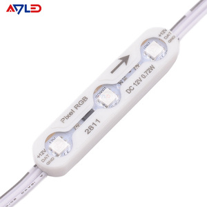 Module LED RGB WS2811 12 volts de haute qualité, module LED RGBIC 5050 IP68 pour enseignes lumineuses extérieures, module de lettres lumineuses 0,72W - Product Image 4