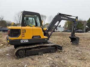 Gran oferta, excavadora Volvo EC55 DL usada, capacidad de 6 toneladas, buen rendimiento con bajas horas de trabajo a la venta - Product Image 3