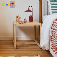 Ensemble table et chaise Montessori moderne de haute qualité pour le sevrage, en bambou écologique, adapté aux enfants, pour salle à manger et salon