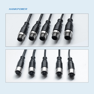 GX12 macho hembra para abrir Ip67 conector de Sensor a prueba de agua 2 <span class=keywords><strong>3</strong></span> 4 5 8 núcleos M12 MONTAJE DE Cable - Product Image 6