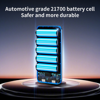 Nouvelle batterie externe bidirectionnelle pour ordinateur portable 140w 27000mah 130watt 20V Charge rapide Chargeur portable Téléphone Pd 25000mah Batterie externe pour ordinateur portable