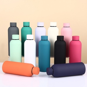 Bouteille d'eau isotherme en acier inoxydable 500 ml avec logo personnalisé, écologique, isolation sous vide 12-24 <span class=keywords><strong>heures</strong></span>, cadeau - Product Image 5