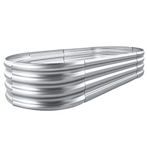 Grande jardinière en métal <span class=keywords><strong>Lit</strong></span> de jardin <span class=keywords><strong>surélevé</strong></span> en acier galvanisé <span class=keywords><strong>pour</strong></span> légumes - Product Image 3