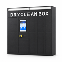 Système de casiers intelligents pour blanchisserie commerciale, service en libre-service 24h/24 et 7j/7, collecte et livraison de vêtements