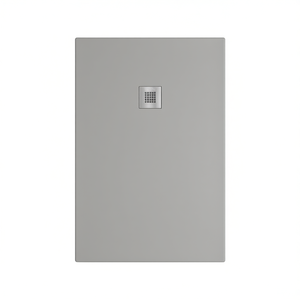 Receveur de douche rectangulaire Estasi 90 x 110 cm gris tourterelle surface antidérapante pour salle de bain - Product Image 3