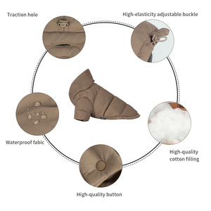 Jaket Anjing Mewah VPETBR, Baju Anjing Dachshund Musim Dingin, Jaket Hewan Peliharaan Bernapas, Dapat Dicuci, Logo Dapat Disesuaikan, Rompi Anti Cemas, Nyaman, Elegan - Product Image 2