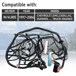 AUTO Stand Alone 4L80E DBC LS Wiring Harness Compatible With 1997-2006 Truck Engine Wire Harness