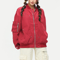 Blouson aviateur en gros, blouson de baseball, nouveau design, blouson bomber unisexe épais