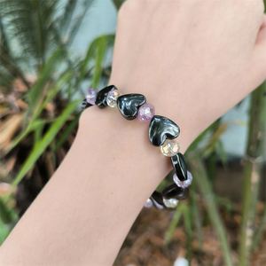 Natural Bracelet Colorful <b>Glass</b> Beaded Wealth and Prosperity Professional High Profit Margin Item Custom Stone Choice - Product Image 5