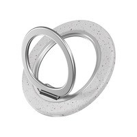 Penyangga Ponsel Cincin Putar Terlaris, Penyangga Jari 2-in-1 Magnetik Lipat dari Logam Paduan Aluminium