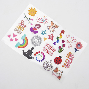 Hojas de Etiquetas Adhesivas de Vinilo PVC Blanco, Resistentes al Agua, con Impresión de Logotipo de Marca, Hojas de Etiquetas Personalizadas - Product Image 5