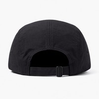 Casquette de sport 5 panneaux 100 % polyester avec logo personnalisé, patch en tissu respirant et imperméable