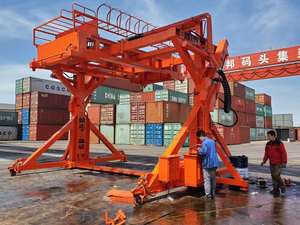 Лидер продаж, машина для наклона контейнеров, 20 футов, для сыпучих товаров, быстрая разгрузка - Product Image 2