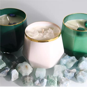 Bán Chạy Quà Tặng Sinh Nhật Đám Cưới Hương Liệu Tinh Thần Thơm Tinh Thần Trụ Nến Thơm Pha Lê Hình Kim Cương Đậu Nành - Product Image 1