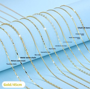 Atacado: Colar de Corrente Italiana Simples Banhado a Ródio e Ouro 18K em Prata Esterlina 925 – Joia de Moda para Homens e Mulheres - Product Image 6