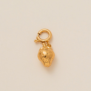 คอลเลกชันจี้ห้อยคอรูปอาหาร |   ทองเหลืองเคลือบทอง 18K PVD |   เพรทเซล, ครัวซองต์, ไอศกรีม, โบว์ไทสำหรับทำเครื่องประดับ DIY - Product Image 4