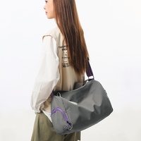 Sac bandoulière de sport pour femme, grande capacité, étanche, sac de voyage pour couples, séparation sec-humide, yoga, natation, polyester