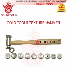 Martillo texturizador de joyería Gold Tool con 9 puntas diferentes - Product Image 4