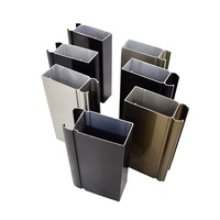 Profils en aluminium sur mesure, cadre courbé pour fenêtres, plafond, profil en verre 4080, usine d'aluminium Foshan, profils en aluminium pour fenêtres