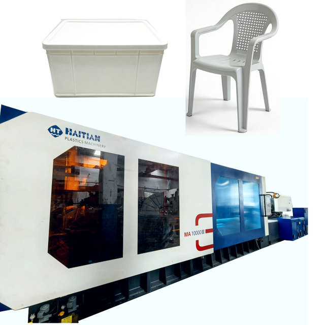 1000 Ton Haitian Horizontal Screw Pump Injection Molding Machine Factory Direct High Precision Industrial Plastic Part