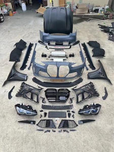 Kit de Carrocería para <span class=keywords><strong>BMW</strong></span> Serie 3 F30 F35 2012-2019, Actualización al <span class=keywords><strong>Modelo</strong></span> G80 <span class=keywords><strong>M3</strong></span> 2023, Parrilla y Parachoques - Product Image 6
