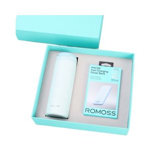 New High-Value Modern Simple Lock <b>Thermos</b> <b>Cup</b> & Power Bank Gift Box Custom Logo Made China for Corporate Meetings Business Gifts - Product Image 1