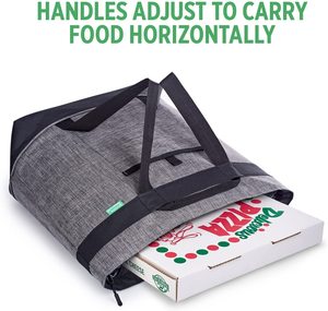 Borsa Termica Riutilizzabile con Cerniera per Picnic e Spesa, Mantiene Caldo o Freddo per Alimenti - Product Image 5